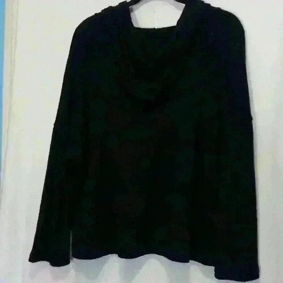 Black no name hoodie light knit M soft - Picture 2 of 7